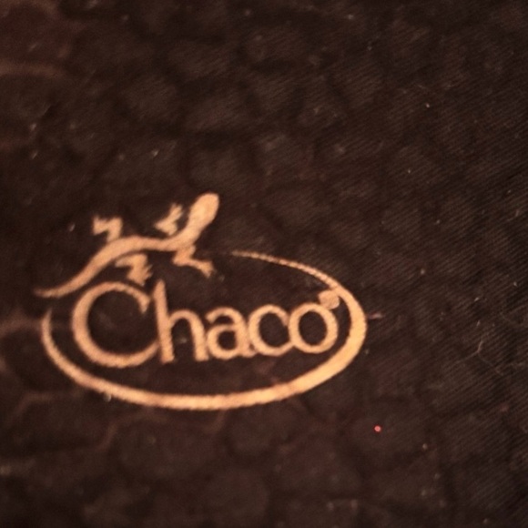 Chaco Women's Performance Harper Slide Black Nubuck Leather Sz 8 Skid Resistant - Picture 4 of 5